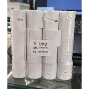 Rollos de papel térmico 30x20mm 14 piezas para impresoras de recibos - Product Image 1
