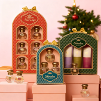 Boîte-cadeau écologique et recyclable pour flacon de parfum rectangulaire avec logo personnalisé, étui rigide à rabat magnétique en matériaux recyclés