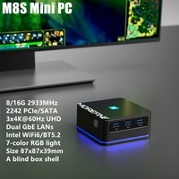 Nouveau Morefine Win 11 Mini PC 11e génération N5105 DDR4 2933 MHz Ultra-compact Ordinateur de poche Double LAN 3x4K@60Hz WiFi6 BT5.2 TV BOX