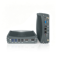 Mini PC Industrial sin Ventilador Intel Core I7 8665U, Doble LAN, 2COM, 8USB, Computadora Integrada para Automatización, Windows 10/11