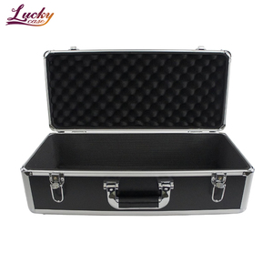 Étui à pédales en aluminium robuste avec étui de rangement et de transport sécurisé en mousse EVA pour pédaliers d'effets de guitare Étui en aluminium personnalisé - Product Image 4