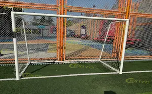 EXITO calcio campi da calcio strutture campo da Padel con 7 persona-calcio con personalizzare dimensioni erba artificiale