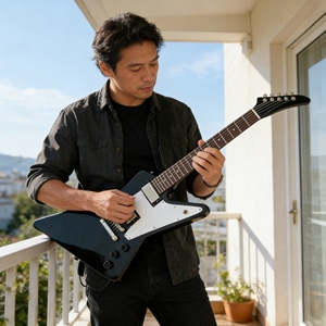 Guitarra Eléctrica <span class=keywords><strong>de</strong></span> 7 Cuerdas Directo <span class=keywords><strong>de</strong></span> Fábrica, Guitarra Inteligente - <span class=keywords><strong>Precio</strong></span> Económico para Bandas <span class=keywords><strong>de</strong></span> Metal y Solistas - Product Image 2