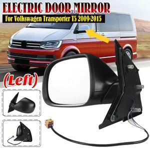 1Pair Car Side Wing Rear View <b>Mirror</b> <b>Door</b> Trim Ring Bezel Cap Cover for Volkswagen Transporter T5 2009-2015 Car Rearview <b>Mirror</b> - Product Image 1
