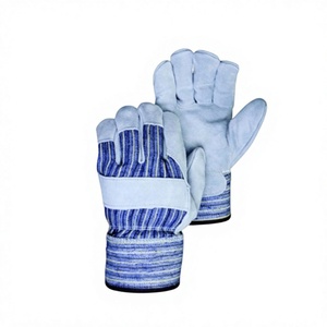 Gants de travail en cuir de vachette pleine fleur de haute qualité, respirants, antistatiques, avec manchette de sécurité, résistants à la chaleur, certifiés CE, pour ébénistes canadiens - Product Image 1