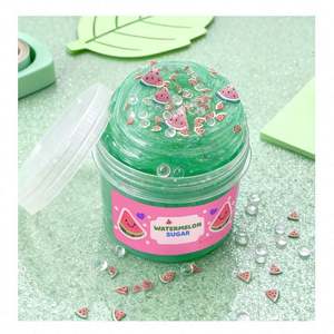 Kit de Modelado de Slime Antiestrés Ecológico Transparente, Colorido y Brillante, Juguete Educativo Creativo DIY, Proyecto de Plastilina para Niños, Diversión al por Mayor - Product Image 4