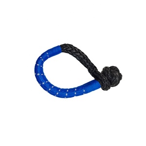 Cordon de remorquage tout-terrain OEM 4x4 pour <span class=keywords><strong>voiture</strong></span>, avec manilles souples en UHMWPE à double tressage - Product Image 4