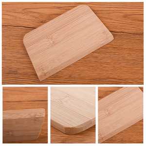 Grande spatule à crêpes en bambou, outil pratique pour la préparation de crêpes aux œufs, ustensile de cuisine domestique - Product Image 2