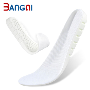 Solette interne sportive <span class=keywords><strong>in</strong></span> PU bianco ad alta elasticità e assorbimento degli urti per allenamento - Product Image 5