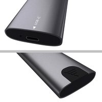 ICOOLAX kabel M2 NVME PCIE portabel 10Gbps USB 3.0 Tipe C 2 in 1, 128GB 256GB 512GB 1TB 2TB eksternal M.2 NVMe SSD