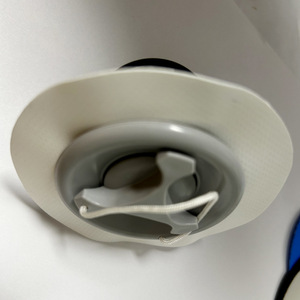 Junta de válvula de aire LCO-SPORT, PVC blanco, sello de goma universal para embarcaciones inflables, para productos inflables - Product Image 3