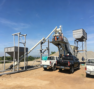 <span class=keywords><strong>Prix</strong></span> d'usine, centrale à béton mobile série YHZS - Entièrement automatique avec certification CE - Product Image 4