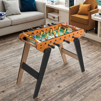 Baby-foot d'intérieur 24 pouces pour enfants Sport Prix d'usine MDF Jouets en bois Jeu de football Divertissement sur table Jeu de football pour enfants