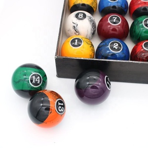 Popular <strong>Marble</strong> Design Billiard <strong>Pool</strong> 16pcs <strong>Ball</strong> Set 57.2mm Size - Product Image 2