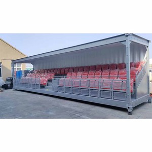 Contenedor de Tribuna para Estadio de 20 pies/40 pies con Asientos, Estructura de Contenedor para Espectadores de Montaje Rápido para Exteriores - Product Image 4