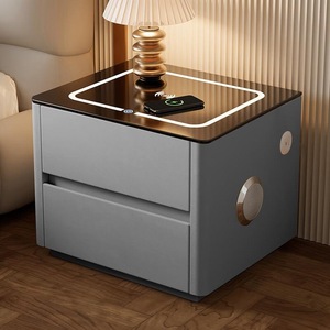 Mesita de Noche Bitinnov con Carga Rápida USB, Estilo Conciso para el Hogar, para Habitaciones de Hotel - Product Image 4