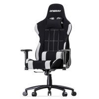 Fauteuil de gaming de luxe JOHOOFURNITURE 4D avec accoudoirs pliables, mousse haute densité, acier inoxydable, tissu PU, fauteuil de direction