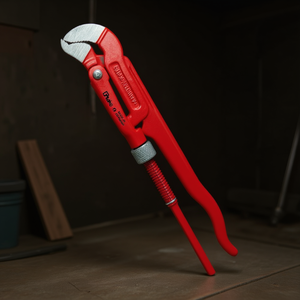 Llave para tubos con mordazas en S de 10 pulgadas para fontanería y reparación de tuberías - Product Image 3