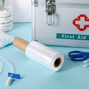 Película Elástica con Asa, Envoltura Segura para Tatuajes y Compresas de Hielo, Película Retráctil Autoadhesiva para Entrenamiento Deportivo, Fijación de Hielo en Deportes - Product Image 4