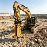 Casse-roche hydraulique de type supérieur SB40 SB81 SB121 pour excavatrice, marteau de démolition pour travaux de construction