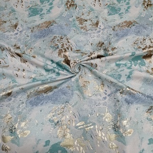 <span class=keywords><strong>Tissu</strong></span> de <span class=keywords><strong>brocart</strong></span> à la mode <span class=keywords><strong>au</strong></span> mètre polyester haut de gamme <span class=keywords><strong>tissu</strong></span> de <span class=keywords><strong>brocart</strong></span> teint en fil métallique jacquard pour robe de dame - Product Image 4