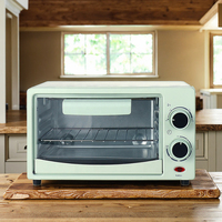 Four électrique domestique multifonctionnel petit et compact pour toasts et tartes, mini-four automatique de 12 litres