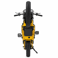 Vélo électrique urbain tendance pour les trajets quotidiens avec moteur à moyeu arrière, batterie au lithium, cadre de 16 pouces, sac rétro, moto électrique pour adultes