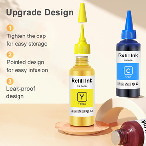 6 Màu Sắc Refill Dye Thăng Hoa Mực Cho Epson Artisan 1430 Stylus Ảnh R230 T50 1400 1500W C86 Máy In - Product Image 3