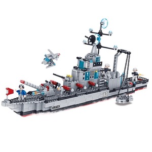 Tương Thích Cho Tàu Sân Bay Trung Quốc Quân Đội Mecha Khối Xây Dựng 40-Mảnh ABS Nhựa Quy Mô 1:1 Trẻ Em Unisex - Product Image 5