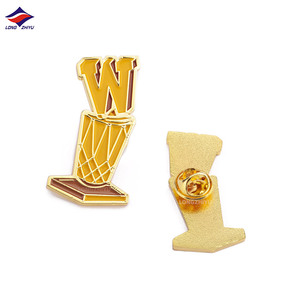 Longzhiyu Gold Silber Messing Stifte Pflanze benutzer definierte Sport Anstecknadel Großhandel Stern Logo <span class=keywords><strong>Pin</strong></span>