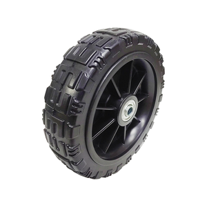 Fabrika doğrudan 8-Inch tek tekerlek olmayan şişme sessiz yarı-hollow kauçuk tekerlekler için araba buzdolapları - Product Image 2