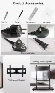 Tableau blanc interactif Wintronix, tableau intelligent fabriqué en Chine, montage mural, résolution 4K, double système d'exploitation (Android Windows), 20 points tactiles - Product Image 6