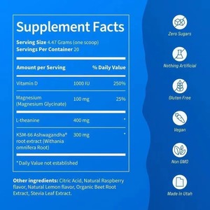 Nutrisi adaptogenik untuk orang dewasa paket bubuk elektrolit hidrasi suplemen stik minuman campuran suplemen kesehatan - Product Image 4