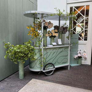 중국산 맞춤형 모던 메탈 및 아크릴 캔디 플라워 디스플레이 카트 (웨딩 장식 및 소품용) - Product Image 6