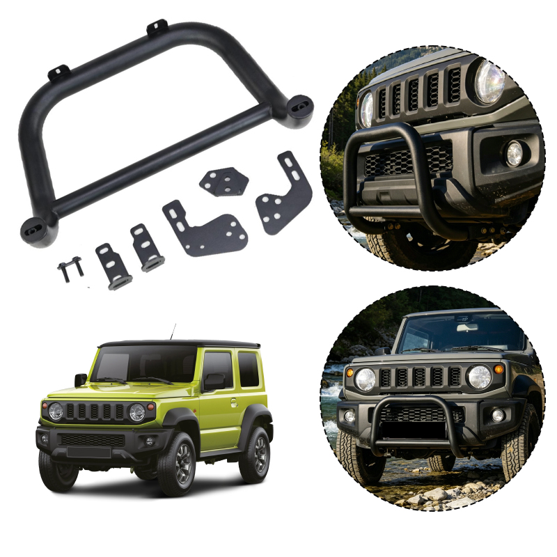 Barra De Seguridad Aluminio VDP Para Suzuki Jimny (1998+): Capacidad 90kg, Cierre Seguro, Montaje Fácil