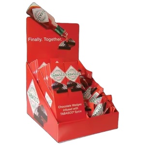 Personalizar Candy Gummies <span class=keywords><strong>Chocolate</strong></span> Retail Auto-Lock Bottom Display Boxes Cartón de embalaje de papel de cartón con el logotipo del producto - Product Image 3