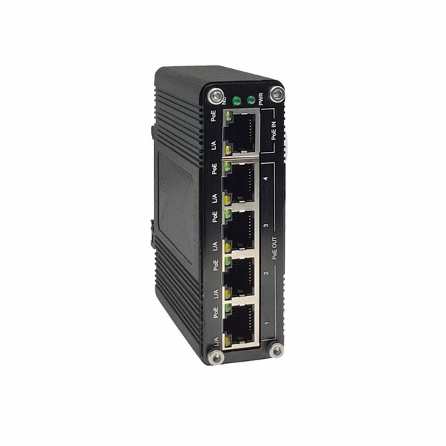 Weixaingan Hardened 802.3bt 90W PoE++ to 30W 802.3af/at Gigabit PoE Extender 400m Distance 10Gbps Model WXAIPE1T4-90