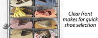 Vente chaude au-dessus de la porte organisateur de stockage de chaussures 26 poches tissu suspendu placard de rangement pour chambre ensemble pour utilisation garde-robe
