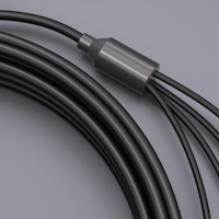 Customized Industrial Armoured Fiber Patch Cable 1-24 Fibers Single Mode (OS2) LC/SC/ST/FC/LSH/MTP/IP67/ODC/YZC TPU