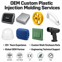 Moldeo por Inyección OEM, Componentes de Plástico para Electrodomésticos, Moldeo por Inyección de Plástico Personalizado, Carcasa de Plástico ABS HIPS