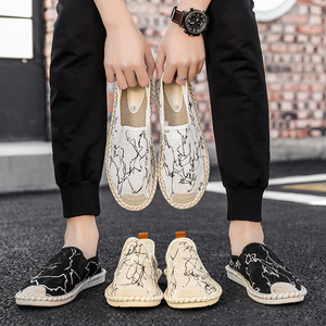 Men Walking Style canvas Sandals Anti-slip Casual leisure Shoes <strong>male</strong> loafer shoes Outdoor Running Shoes Breathable Sneaker - Product Image 6