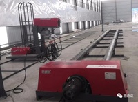 Machine automatique de fabrication de cages en acier en spirale CNC, machine de soudage et de formage à rouleaux pour cages de renforcement