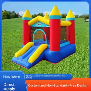 Château <span class=keywords><strong>gonflable</strong></span> pour enfants avec toboggan, lit <span class=keywords><strong>de</strong></span> saut <span class=keywords><strong>gonflable</strong></span> intérieur/extérieur, <span class=keywords><strong>aire</strong></span> <span class=keywords><strong>de</strong></span> <span class=keywords><strong>jeux</strong></span> pour enfants à domicile - Product Image 3