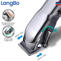 Recortadora con Cuchilla en T, Inalámbrica, USB, 2000mAh, 6500 RPM |   Cuchilla de Acero Zero-Gap para Barbería Profesional |   Molde Privado OEM de 4 Colores