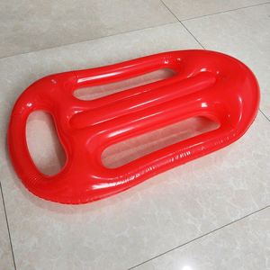 Planche flottante gonflable en PVC écologique pour enfants, rouge, pour l'apprentissage de la natation et du surf - Product Image 2