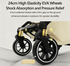 <span class=keywords><strong>Poussette</strong></span> Bébé Portable de Qualité en Promotion – Mini Chariot Confortable en Coton, Landau de Luxe Compact pour Cabine, Buggy Bébé en Acier Inoxydable - Product Image 2