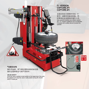 Machine de démontage de <span class=keywords><strong>pneus</strong></span> entièrement automatique Classy Butler, conception sans pied-de-biche, alimentation 220 V, pression de fonctionnement 10-12 bars, dédiée - Product Image 5