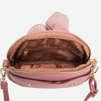 Sac seau bandoulière long et souple en PU avec oreilles de lapin, style vintage coréen, pour femme