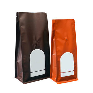 Plástico embalaje claro película plana de pie de pie de pie bolsas de tabaco <span class=keywords><strong>carne</strong></span> de res <span class=keywords><strong>Jerky</strong></span> café Ziplock bolsa - Product Image 6