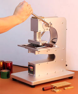 Machine multifonctionnelle de marquage du cuir par pressage à chaud Petite machine manuelle multifonctionnelle d'estampage de logo - Product Image 5